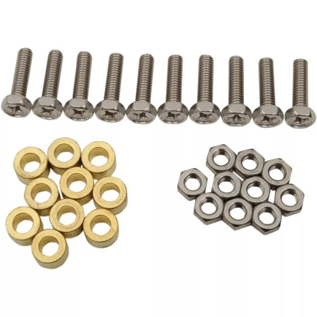 Yuasa Battery Yuasa 22mm Nut & Bolt Set - 5 Pack/2 Sets Battery Accessories aftermarket performance part