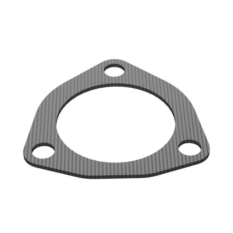 QTP 2.5in Bolt-On QTEC 3 Bolt Gasket QTP Exhaust Gaskets  AXOPROS