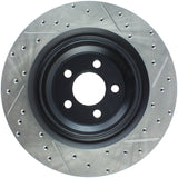 StopTech SportStop 06-09 Chrysler SRT-8 Rear Right Drilled & Slotted Rotor Stoptech Brake Rotors - Slot & Drilled  AXOPROS