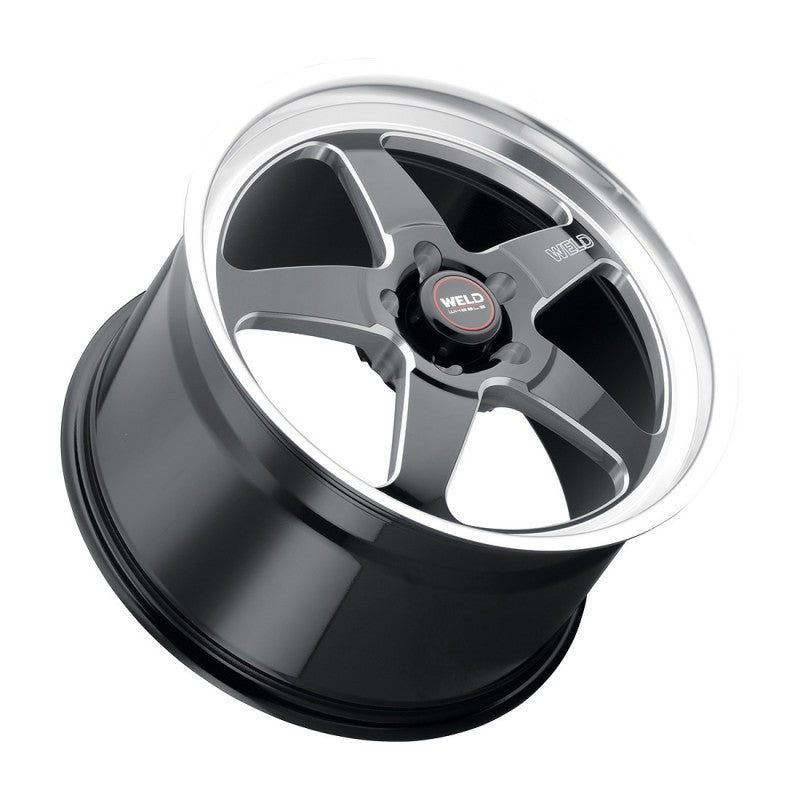 Weld S155 17x10 Ventura Drag 5x112 ET40 BS7.1 Gloss BLK MIL DIA 78.1 Weld Wheels - Cast  AXOPROS