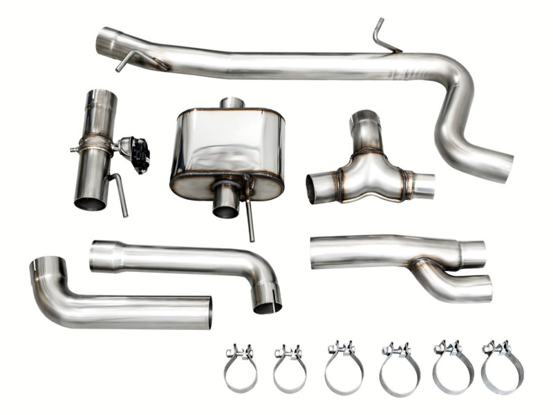AWE Tuning Audi 22-23 8Y RS3 Cat-Back SwitchPath Exhaust (No Tips) AWE Tuning Catback  AXOPROS