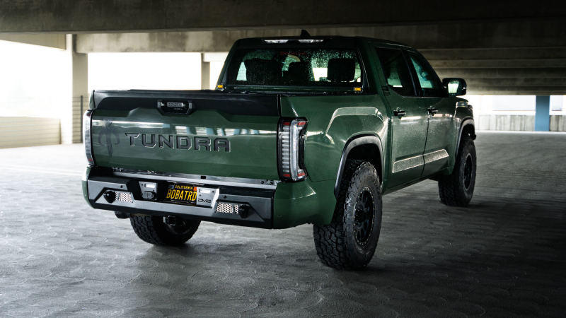 DV8 Offroad 2022-2023 Toyota Tundra MTO Series Rear Bumper DV8 Offroad Bumpers - Steel  AXOPROS