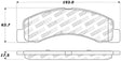 StopTech Performance Brake Pads Stoptech Brake Pads - Performance  AXOPROS