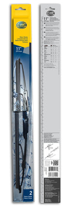 Hella Standard Wiper Blade 11in - Pair Hella Exterior Trim  AXOPROS
