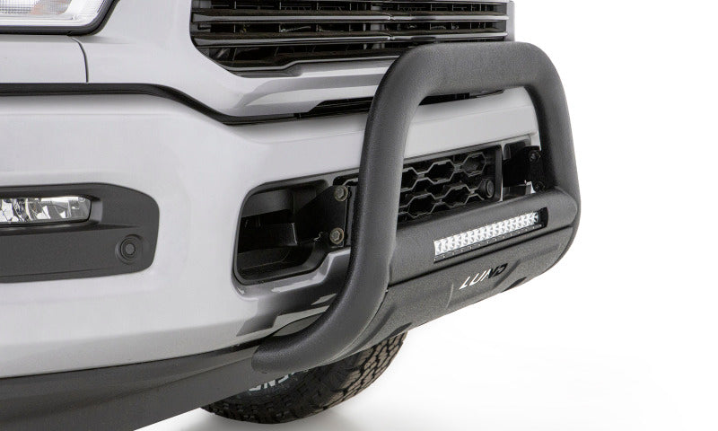 Lund 07-17 Chevy Silverado 1500 Bull Bar w/Light & Wiring - Black LUND Bull Bars  AXOPROS