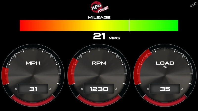 aFe AGD Advanced Gauge Display Digital 5.5in Monitor 08-18 Dodge/RAM/Ford/GM Diesel Trucks aFe Gauges  AXOPROS