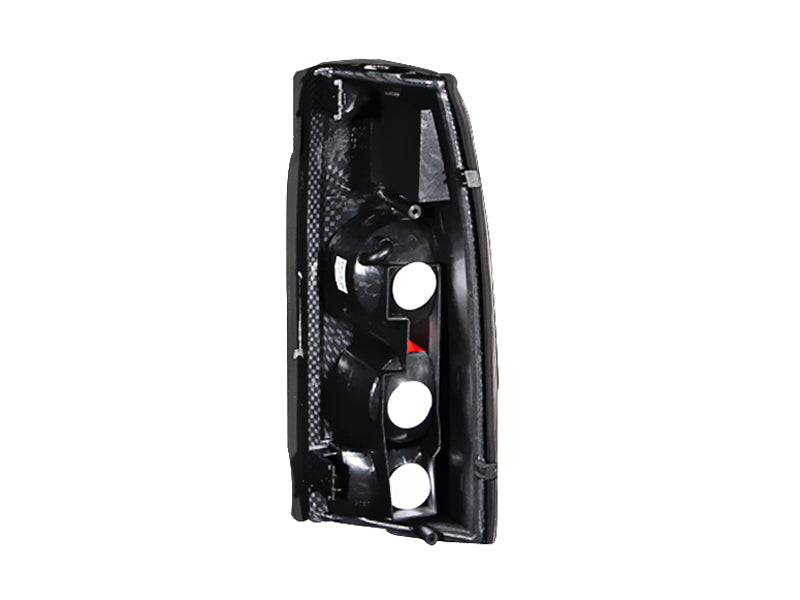 ANZO 1999-2000 Cadillac Escalade Taillights Black 3D Style ANZO Tail Lights  AXOPROS