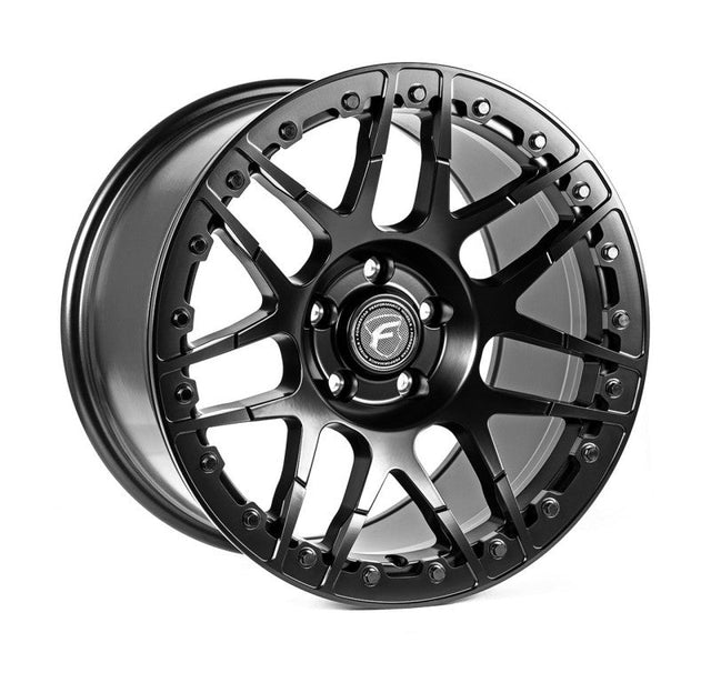 Forgestar F14 Beadlock 17x10 / 5x120 BP / ET45 / 7.3in BS Satin Black Wheel Forgestar Wheels - Cast  AXOPROS