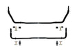 Eibach 24mm Front & 25mm Rear Anti-Roll Kit for 78-89 Porsche 911 Carrera Eibach Sway Bars  AXOPROS