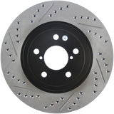 StopTech Slotted & Drilled Sport Brake Rotor Stoptech Brake Rotors - Slot & Drilled  AXOPROS