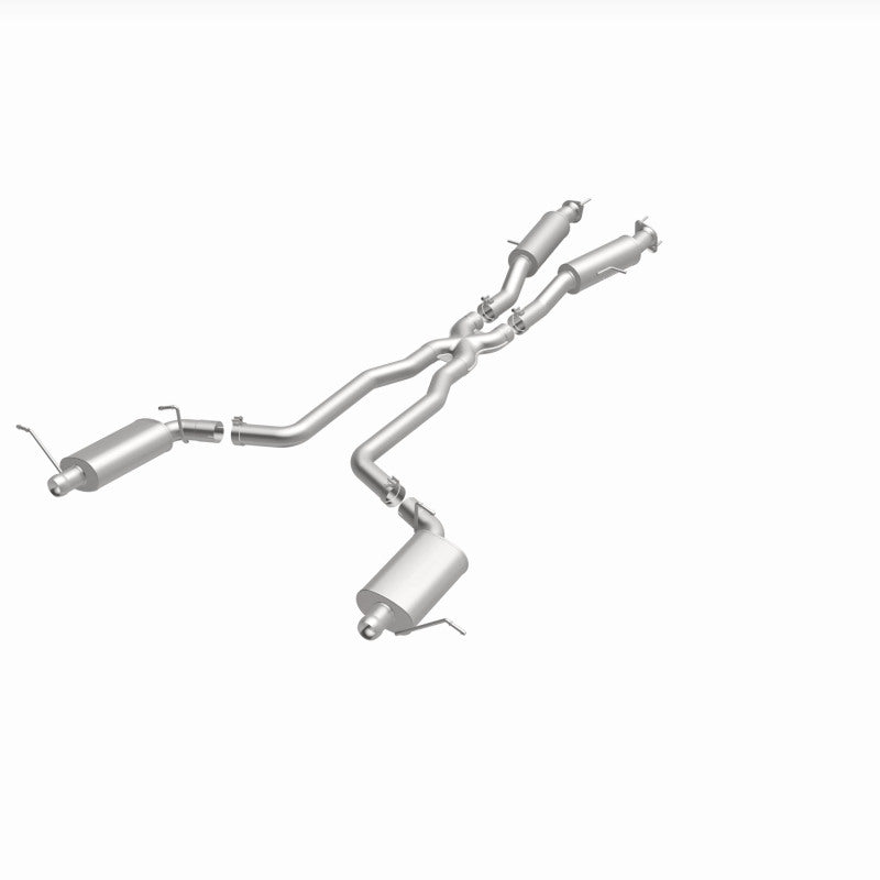 MagnaFlow 12 Jeep Grand Cherokee V8 6.4L Dual Split Rear Exit Stainless Cat Back Performance Exhaust Magnaflow Catback  AXOPROS