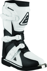 Answer AR1 Boot Black/White Youth - 1 Answer Motorcycle Boots  AXOPROS