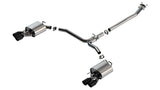 Borla 18-22 Toyota Camry XSE 2.5L i4 AT/MT FWD / 4DR S-TYPE Cat Back Exhaust (Black Chrome) Borla Catback  AXOPROS