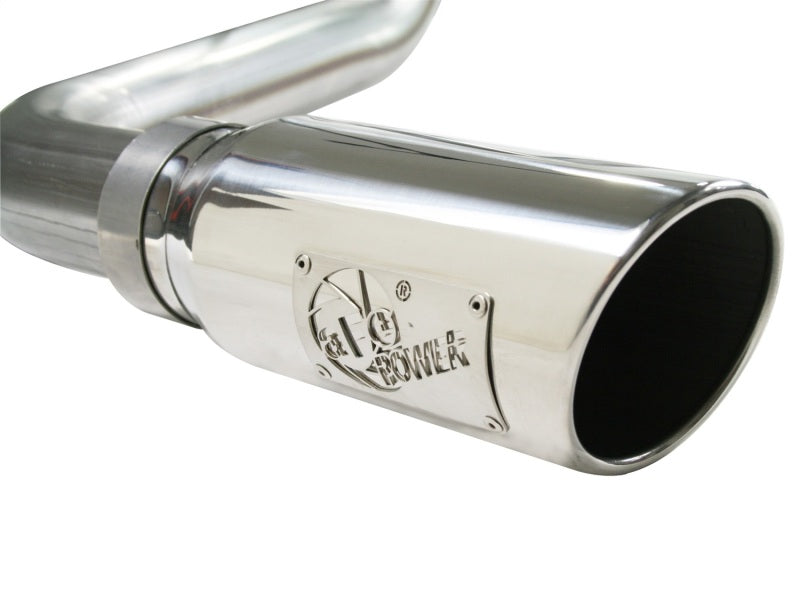 aFe MACHForce XP Exhaust Cat-Back SS-409 07-09 Toyota Tundra V8-5.7L w/ Polished Tip aFe Catback  AXOPROS