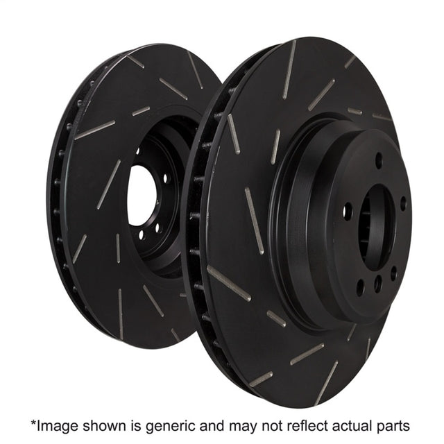 EBC 2019+ Chevrolet 1500 2WD/4WD USR Slotted Rear Rotors EBC Brake Rotors - Slotted  AXOPROS