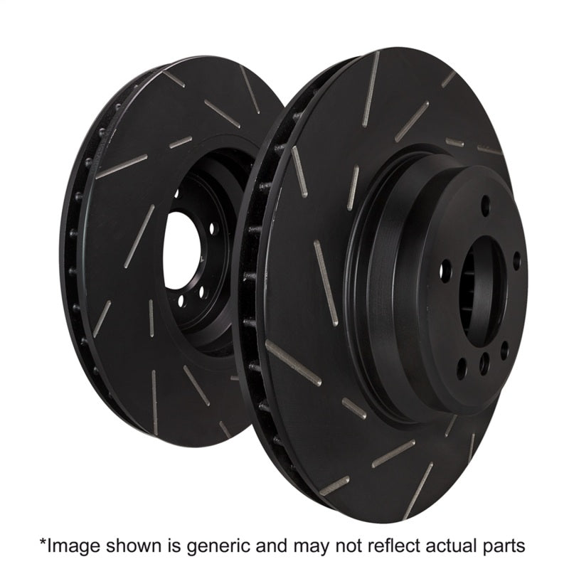 EBC 12+ Fiat 500 1.4 Turbo Abarth USR Slotted Front Rotors EBC Brake Rotors - Slotted  AXOPROS