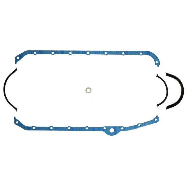 Fel-Pro 1821 Engine Oil Pan Gasket Set Rubber-coated fiber w/steel core Fel-Pro Gasket Kits  AXOPROS