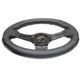 NRG Reinforced Steering Wheel (320mm) w/Carbon Center Spoke NRG Steering Wheels  AXOPROS