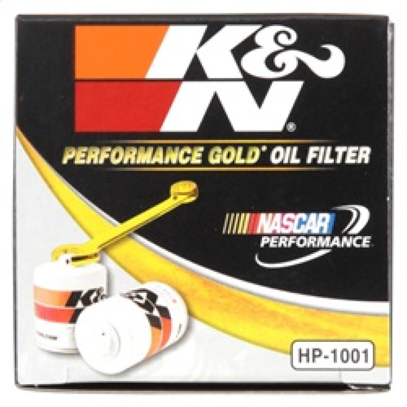 K&N Chevy / Pontiac / GMC / Buick Performance Gold Oil Filter K&N Engineering Oil Filters  AXOPROS