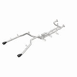 MagnaFlow 2025 Ram 1500 RHO SPEQ Series Black Chrome Cat-Back Performance Exhaust System Magnaflow Catback  AXOPROS