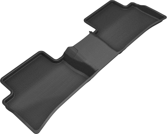 3D MAXpider 2019-2020 Toyota Corolla Hatchback Kagu 2nd Row Floormats - Black 3D MAXpider
