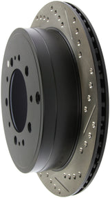 StopTech Slotted & Drilled Sport Brake Rotor Stoptech Brake Rotors - Slot & Drilled  AXOPROS