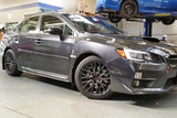 Rally Armor 15-21 Subaru WRX/STI Black UR Mud Flap w/Light Blue Logo Rally Armor Mud Flaps  AXOPROS