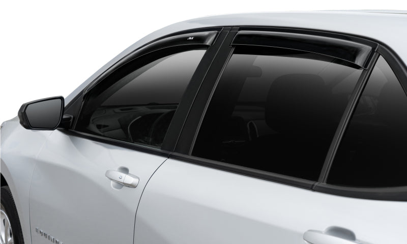 AVS 2018 Chevy Equinox Ventvisor Outside Mount Window Deflectors 4pc - Smoke AVS Wind Deflectors  AXOPROS