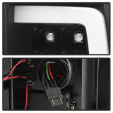 Spyder 07-13 Silverado (Will Not Work w/2010 921 Bulb) V3 LED Tail Lghts Blk ALT-YD-CS07V3-LBLED-BK SPYDER Tail Lights  AXOPROS