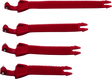 Answer AR1 Boot Strap Kit Red - Youth Answer Motorcycle Boots  AXOPROS