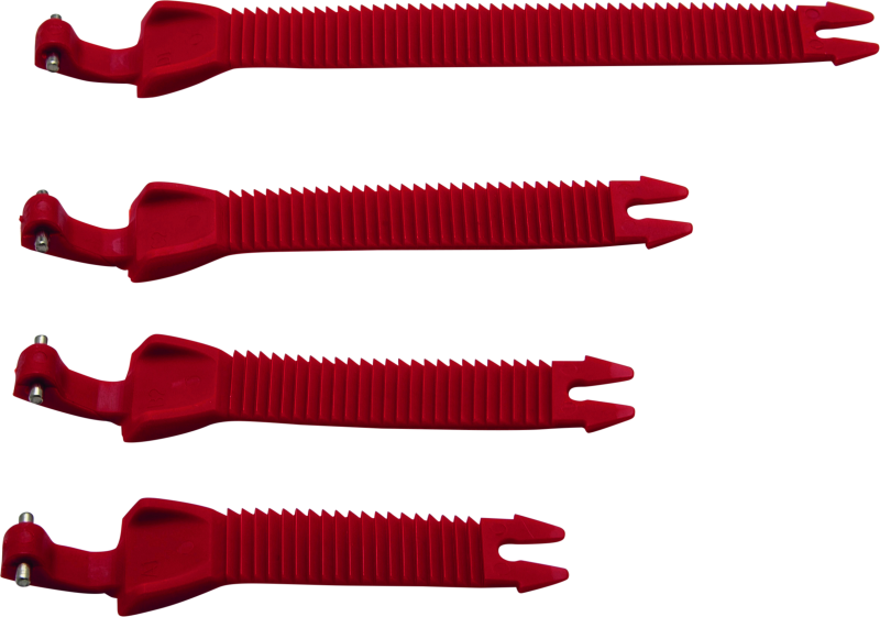Answer AR1 Boot Strap Kit Red - Youth Answer Motorcycle Boots  AXOPROS
