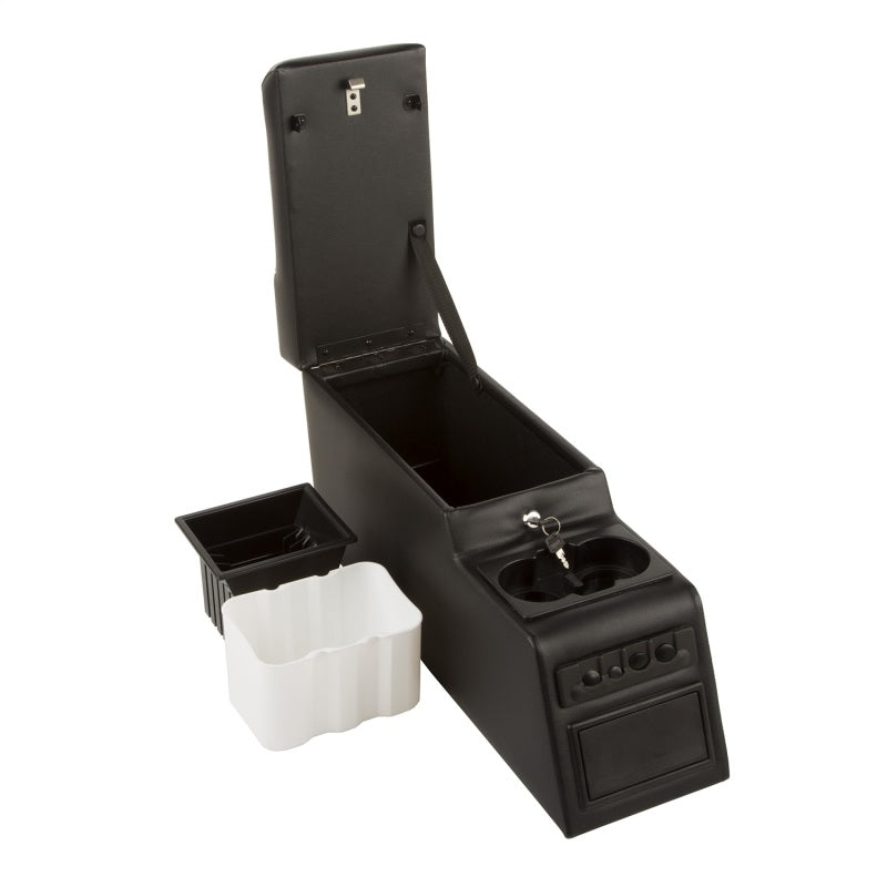 Rugged Ridge Ultimate Locking Console Black 76-95 Jeep CJ / Jeep Wrangler Rugged Ridge Dash & Interior Trim  AXOPROS