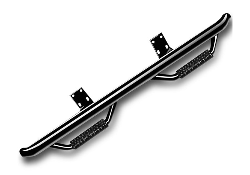 N-Fab Nerf Step 02-08 Dodge Ram 1500/2500/3500 Quad Cab 4 Door - Gloss Black - Cab Length - 3in N-Fab Side Steps  AXOPROS