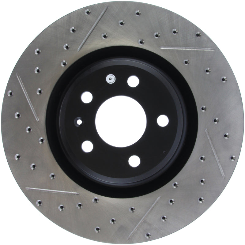 StopTech Slotted & Drilled Sport Brake Rotor Stoptech Brake Rotors - Slot & Drilled  AXOPROS