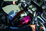 Kuryakyn Flush Mount Pop Up Gas Cap Chrome Kuryakyn Fuel Caps  AXOPROS