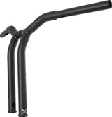 Burly Brand Dominator Raked Bar 14in - Matte Black Burly Brand Handlebars  AXOPROS