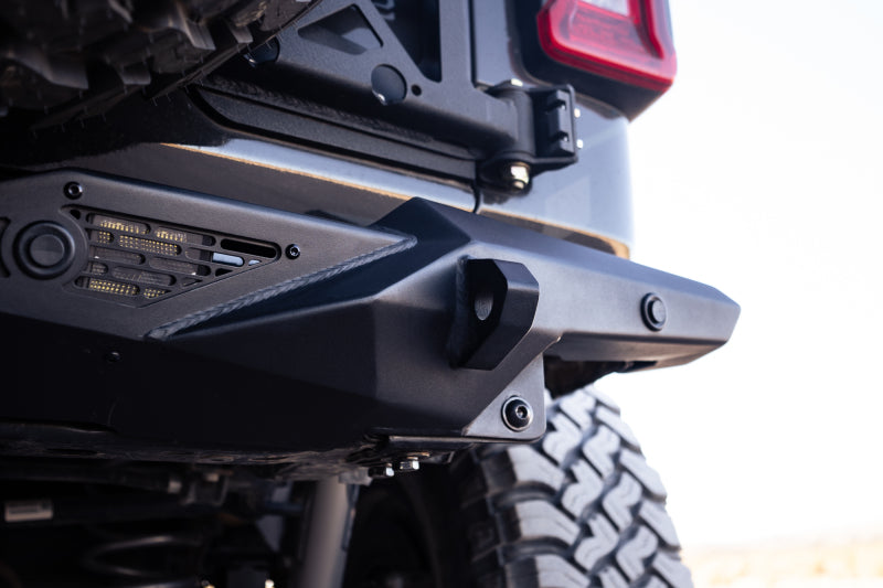 DV8 Offroad 18-23 Wrangler JL Spec Series Rear Bumper DV8 Offroad Bumpers - Steel  AXOPROS