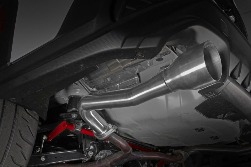 PERRIN 15-21 Subaru STI/15-25 WRX SS Dual Tip Axle Back Exhaust (Fits OE/AM Ctr Pipes) Perrin Performance Axle Back  AXOPROS