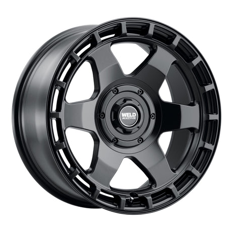 Weld Weld Off-Road Ridge 20x9 - 8x170 BP - ET0 - 125.1mm CB - Satin Black Wheel Wheels - Cast aftermarket performance part