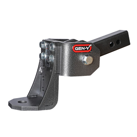 GEN-Y Hitch Gen-Y Glyder Torsion-Flex 2in Shank 6in Drop 7K Hitch w/Ball Platform/1in Diameter Mounting Hole Hitch Ball Mounts aftermarket performance part