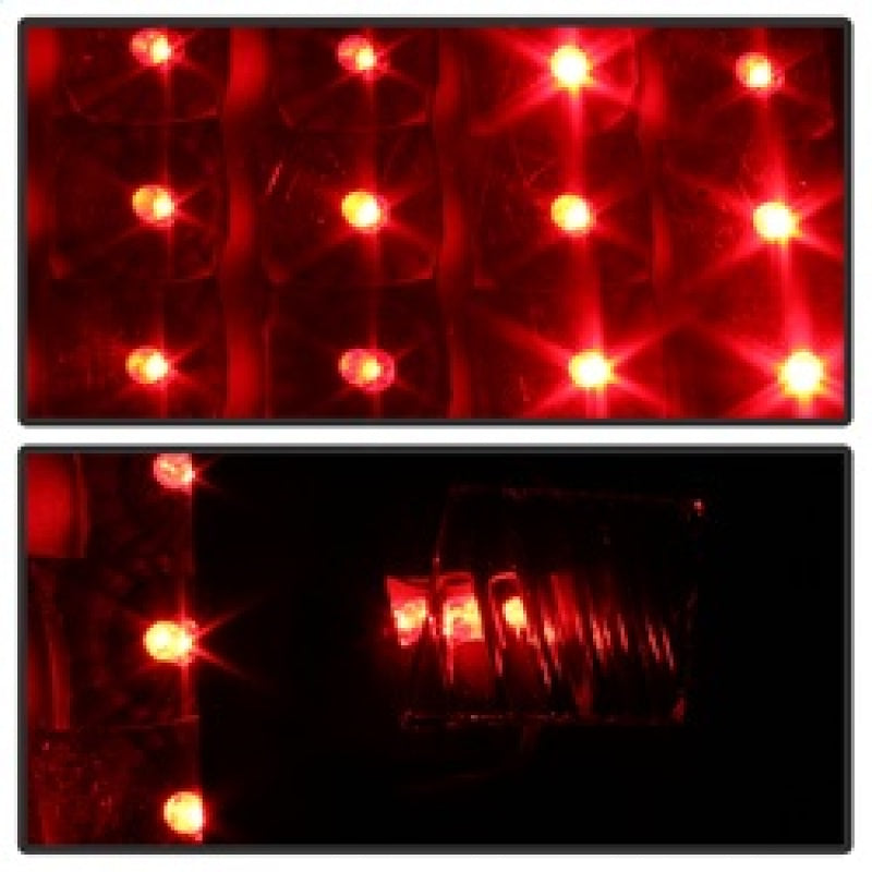 Xtune Toyota Tundra 07-13 LED Tail Lights Black ALT-ON-TTU07-LED-BK SPYDER Tail Lights  AXOPROS