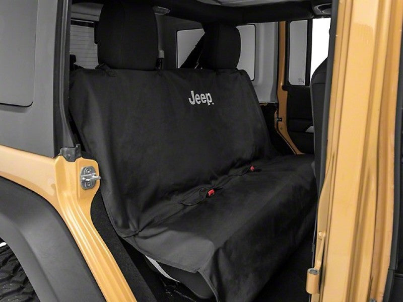 Officially Licensed Jeep Waterproof Pet Guard Seat Cover w/ Jeep Logo Officially Licensed Jeep Seat Covers  AXOPROS