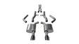 Corsa 2015-2023 Dodge Charger SRT/Scat Pack/R/T 6.4L Black Xtreme Cat-Back Exhaust CORSA Performance Catback  AXOPROS