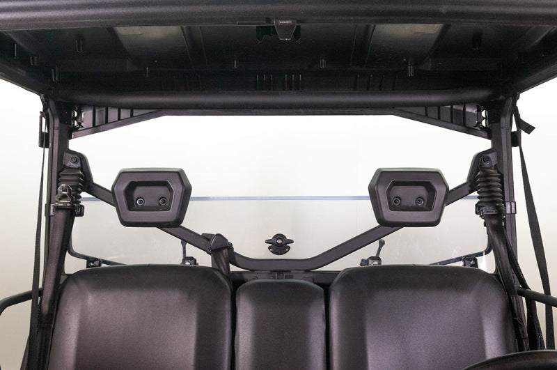 Seizmik 16-23 Can Am Defender HD5-HD10/MAX Rear Windshield Folding Poly carb Seizmik Windshields  AXOPROS