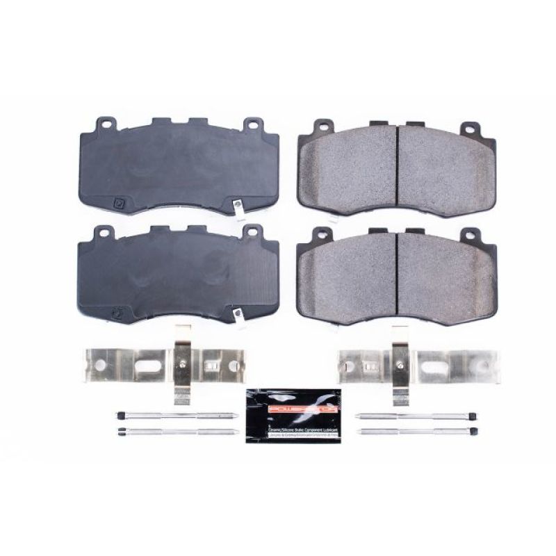 Power Stop 18-19 Jeep Grand Cherokee Front Z23 Evolution Sport Brake Pads w/Hardware PowerStop Brake Pads - Performance  AXOPROS