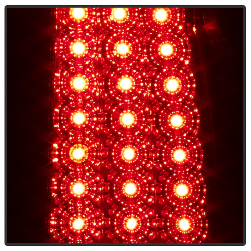 xTune Chevy Silverado 1500/2500/3500 99-02 99-03 LED Tail Lights Smoke ALT-ON-CS99-LED-SM SPYDER Tail Lights  AXOPROS