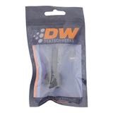 DeatschWerks 8AN Female Flare Swivel to 3/8in Male EFI Quick Disconnect - Anodized Matte Black DeatschWerks Fuel Components Misc  AXOPROS