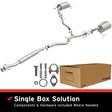 Magnaflow BRExhaust 06-09 Subaru Outback 2.5L Exhaust Kit Catback aftermarket performance part
