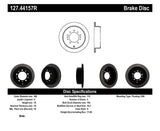 StopTech Slotted & Drilled Sport Brake Rotor Stoptech Brake Rotors - Slot & Drilled  AXOPROS