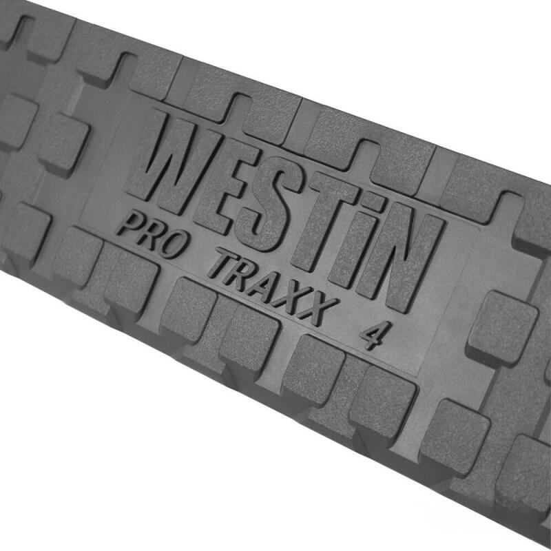 Westin 2015-2018 Ford F-150 SuperCab PRO TRAXX 4 Oval Nerf Step Bars - Black Westin Nerf Bars  AXOPROS